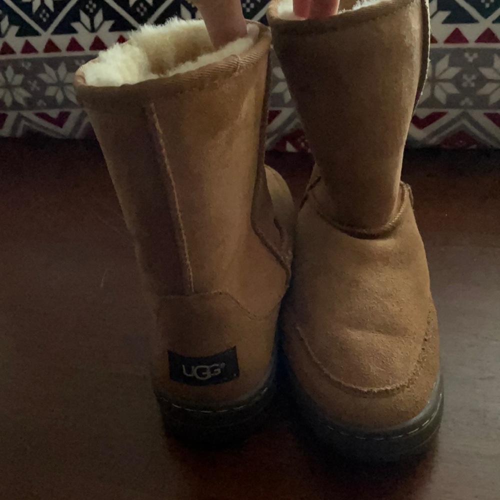 Ugg mid calf light brown ugh boots